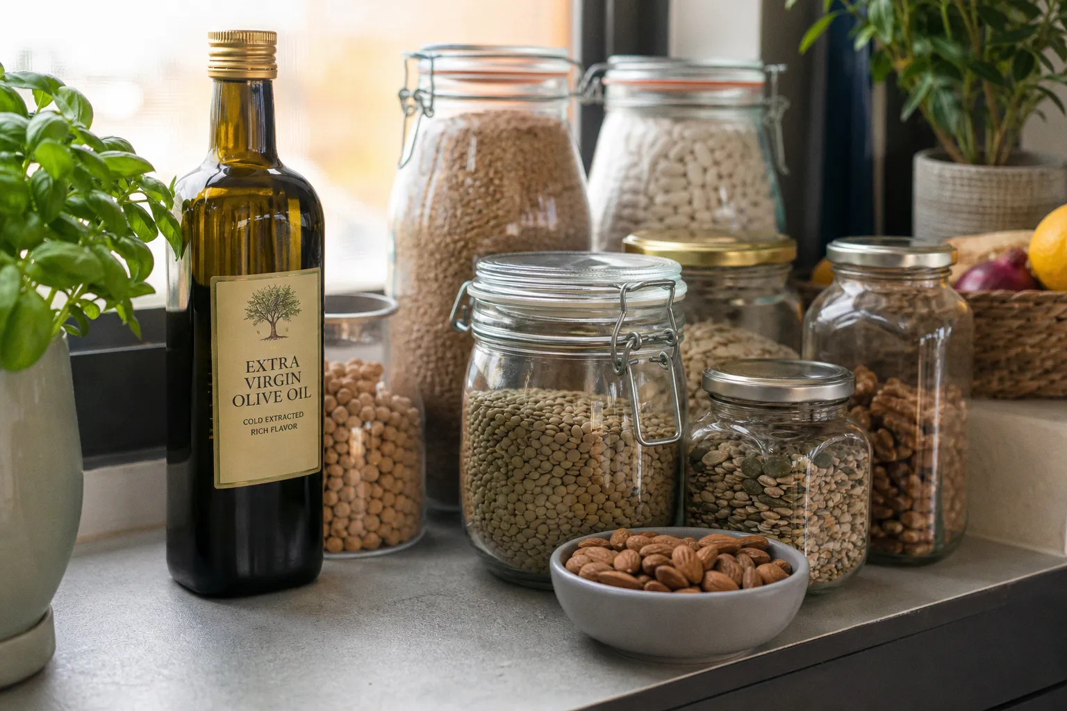 Prepare Mediterranean Diet Recipes with This Pantry Checklist