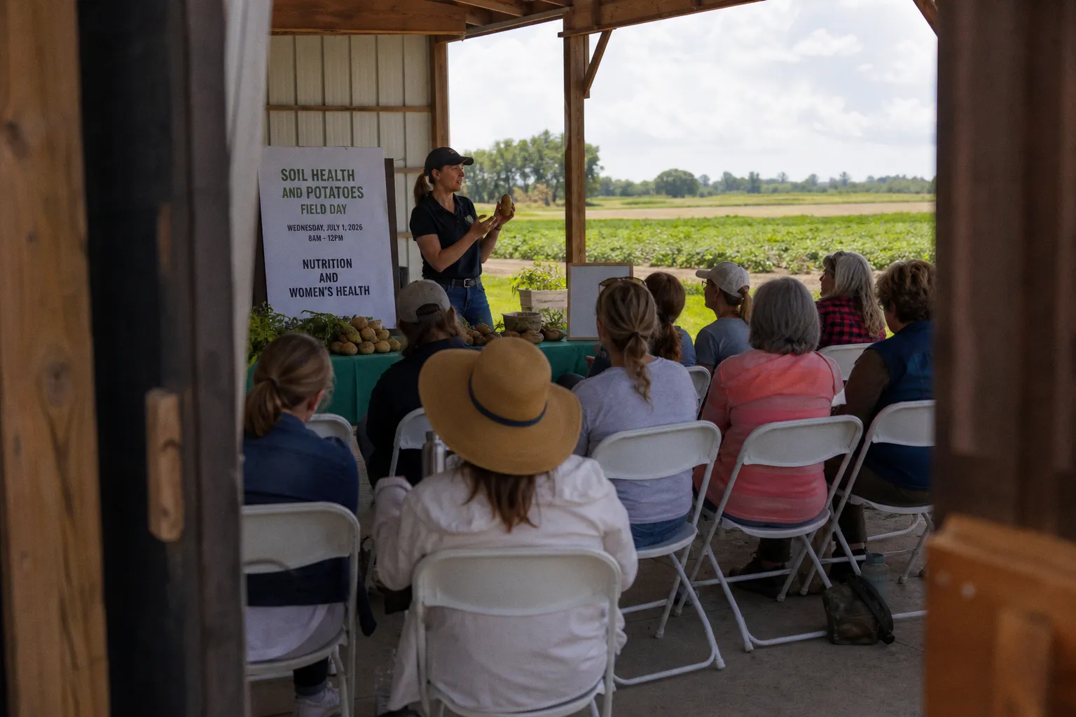 Soil Health and Potatoes Field Day, Wednesday, July 1, 2026, 8am - 12pm - Nutrition and Women’s Health